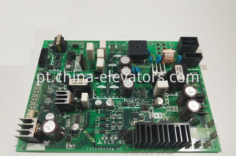 Placa de condução para elevadores Mitsubishi MRL KCR-908B Driving Board for Mitsubishi MRL Elevators KCR-908B